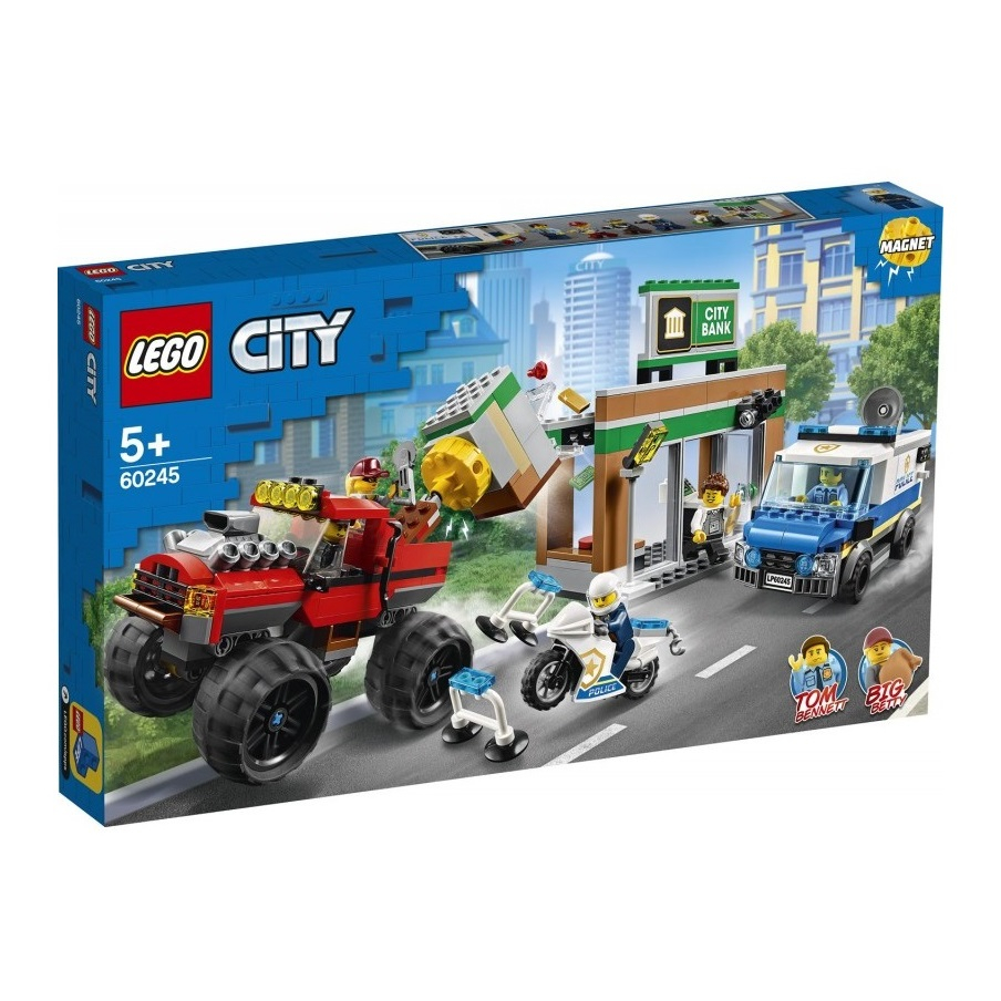 لگو سری City مدل 60245 Police Monster Truck Heist