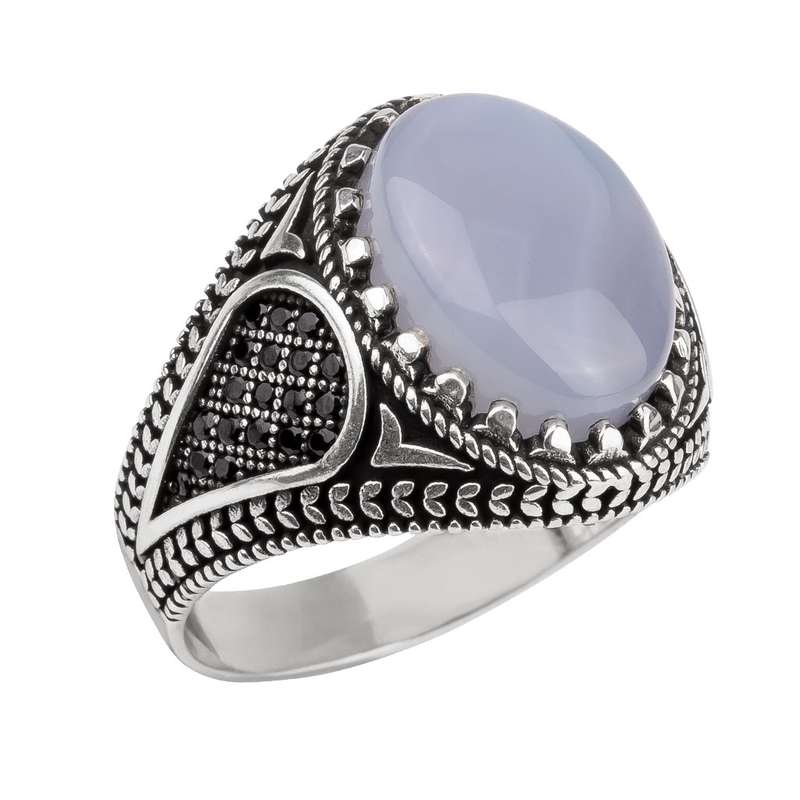 انگشتر نقره مردانه مدل 21995