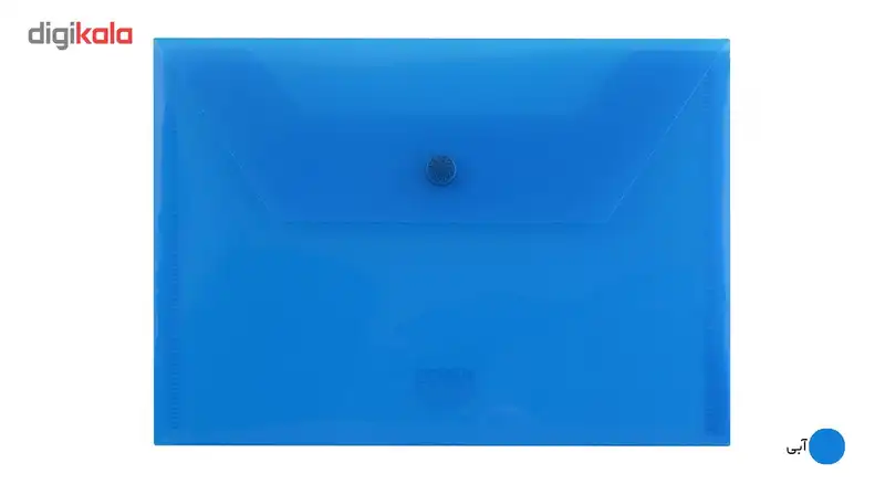 پوشه دکمه دار پاپکو کد B5-ClearM سایز A5