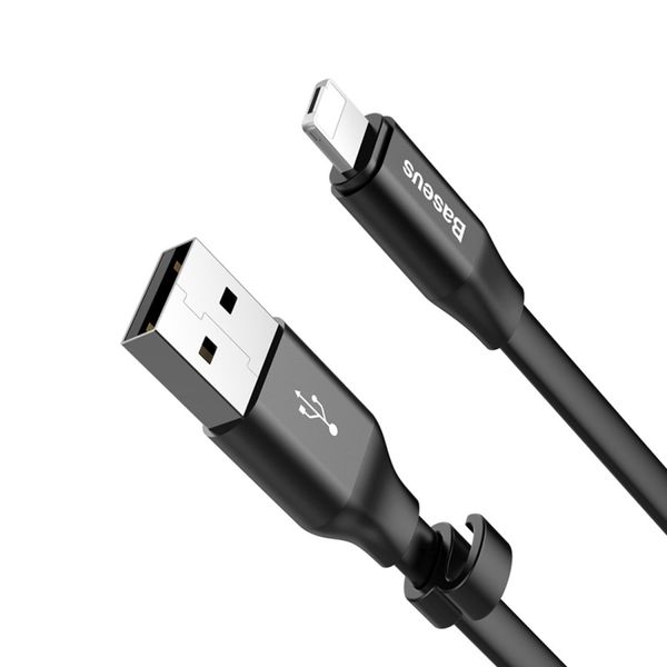 کابل تبدیل 2 کاره USB به لایتنینگ و MicroUSB باسئوس مدل Two In One به طول0.23 متر کابل تبدیل 2 کاره USB به لایتنینگ و MicroUSB باسئوس مدل Two In One به طول0.23 متر