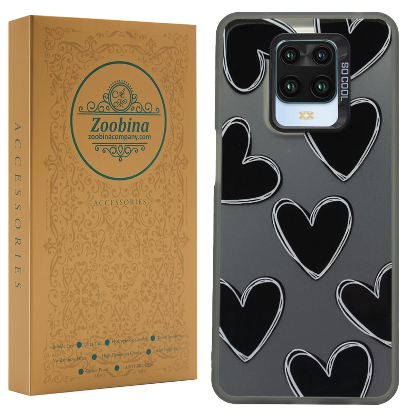 کاور زوبینا مدل Zamor مناسب برای گوشی موبایل شیائومی Redmi Note 9S / Note 9 Pro