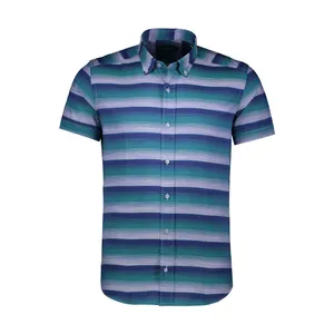پیراهن آستین کوتاه مردانه کیکی رایکی مدل MBB20225-301