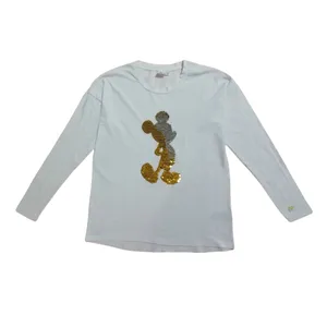 تی شرت آستین بلند دخترانه دیزنی مدل L111