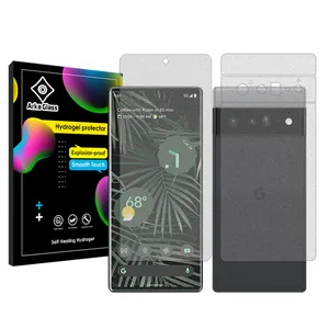 Arka Glass Tough model matte screen protector suitable for Google Pixel 6 Pro mobile phone along with the back of the phone protector