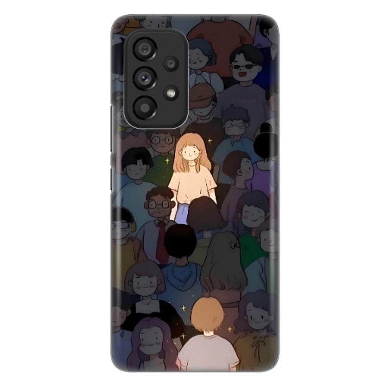 کاور طرح دختر درخشان کد DIMO-061 مناسب برای گوشی موبایل سامسونگ Galaxy A73 5G / A73