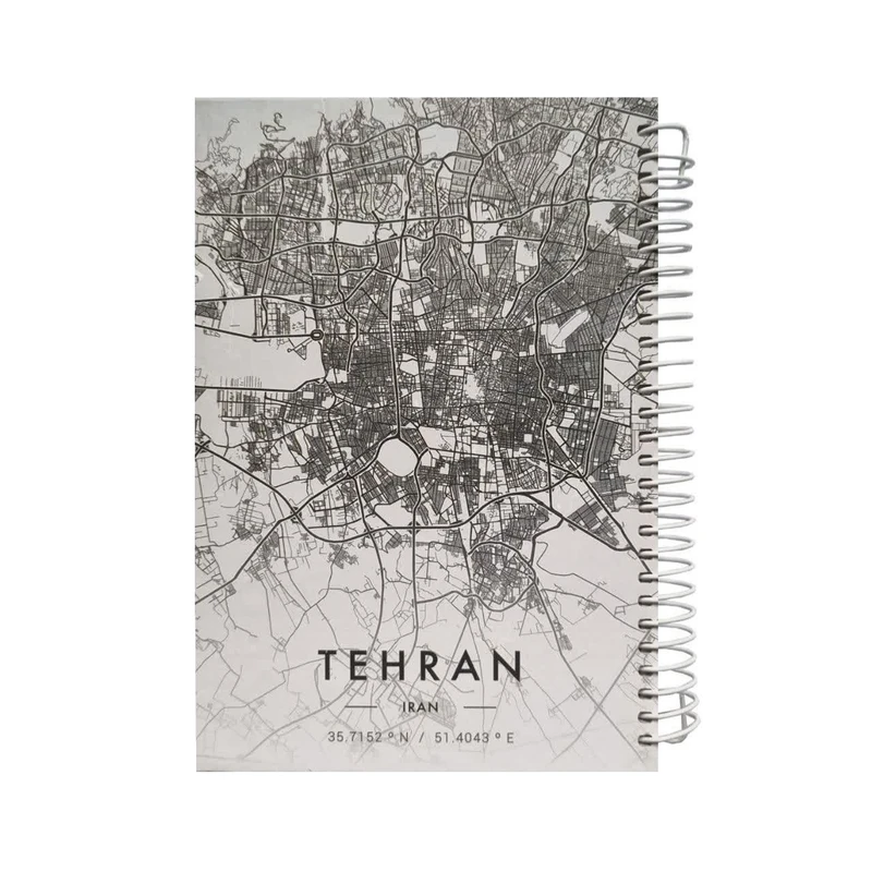 دفتر خاطرات 100برگ طرح تهران دوست داشتنی 