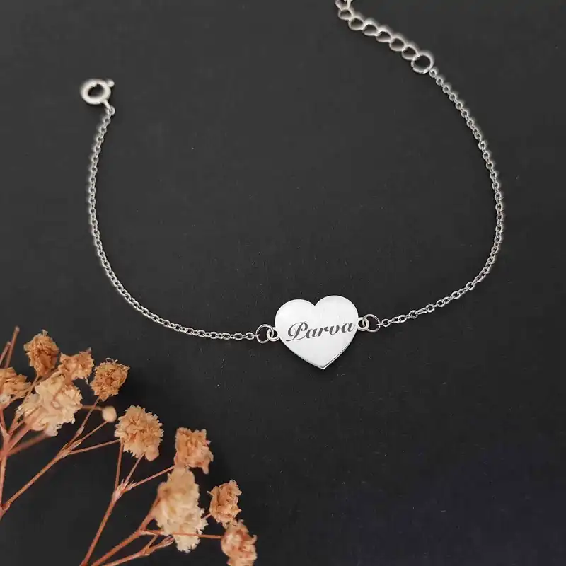 دستبند نقره زنانه ترمه ۱ مدل پروا کد DN 4012