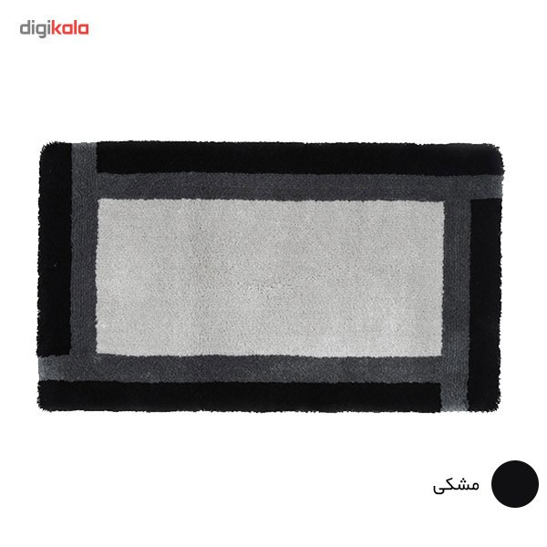 پادری فرش مریم سری تک کوچک طرح شیراز سایز 80 × 47  سانتی متر