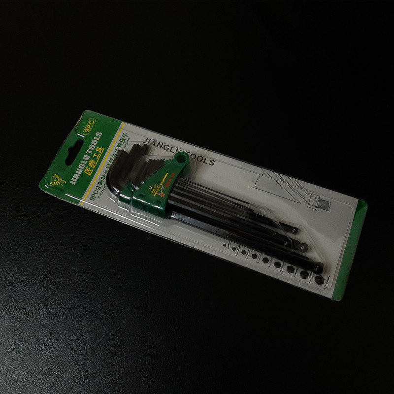 آچار آلن جیانقلو تولز مدل HSU-9852 مجموعه 9 عددی