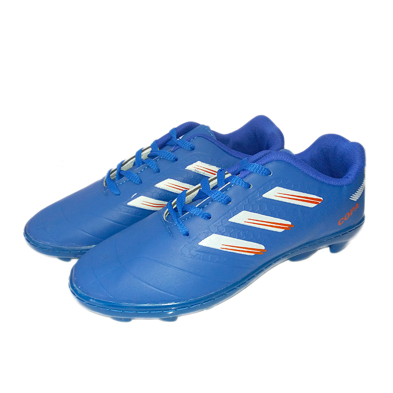 کفش فوتبال مردانه مدل چمنی رنگ آبی