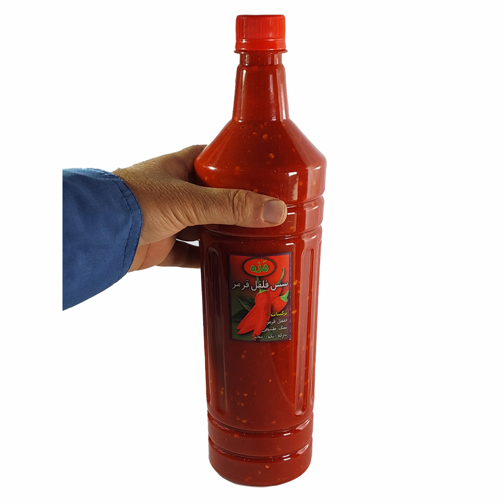سس فلفل قرمز تند دزه - 1100گرم