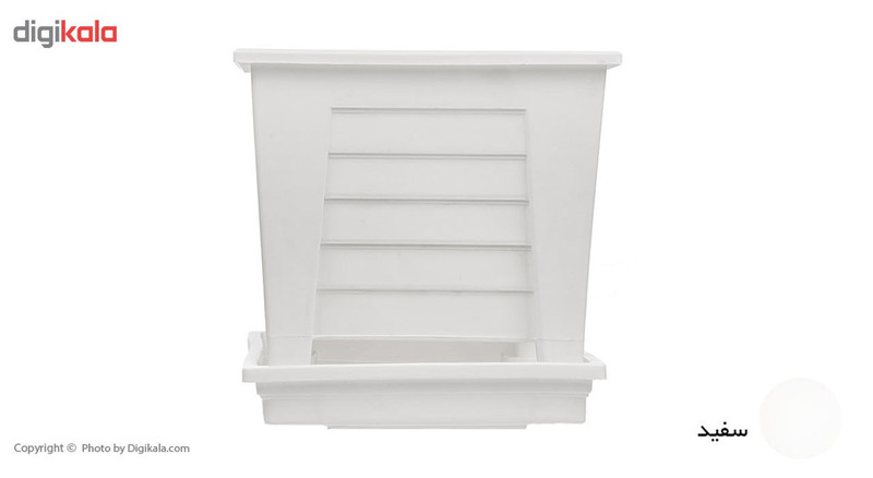 گلدان گلباران مدل 425 ارتفاع 21.5 سانتی متر