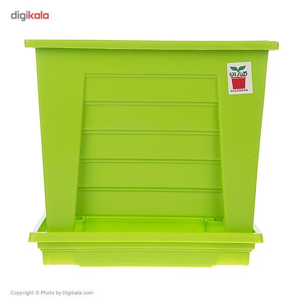 گلدان گلباران مدل 425 ارتفاع 21.5 سانتی متر