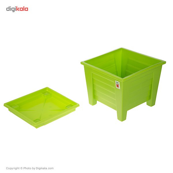 گلدان گلباران مدل 425 ارتفاع 21.5 سانتی متر