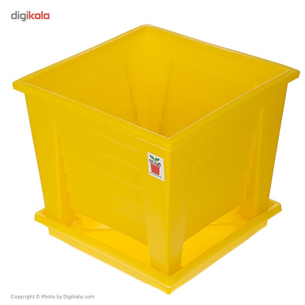 گلدان گلباران مدل 425 ارتفاع 21.5 سانتی متر