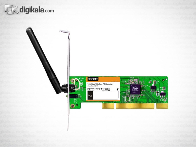 کارت شبکه بی‌سیم و PCI Express تندا مدل W311P