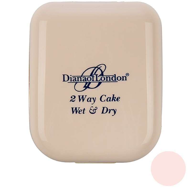 پنکیک دایانا آف لاندن سری 2 Way Pan Cake Wet And Dry مدل Rosy Blush شماره 04