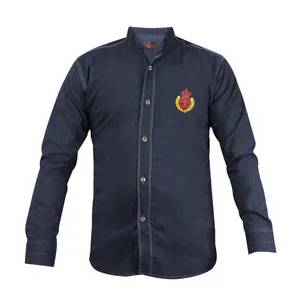 پیراهن آستین بلند مردانه مدل Q-0101