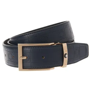کمربند مردانه مون بلان مدل A11-C Blue