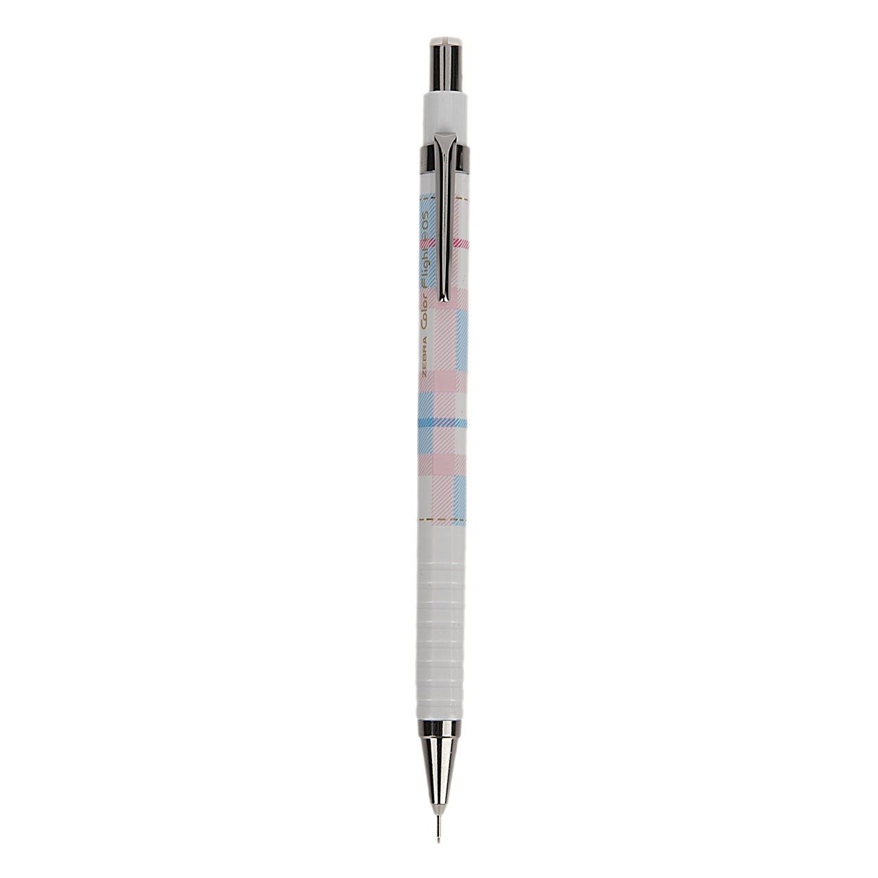 مداد نوکی 0.5 میلی متری زبرا مدل Color Flight طرح چهارخانه
