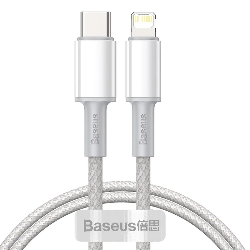 کابل تبدیل USB-C به لایتنینگ باسئوس مدل CATLGD-02 طول 1 متر 