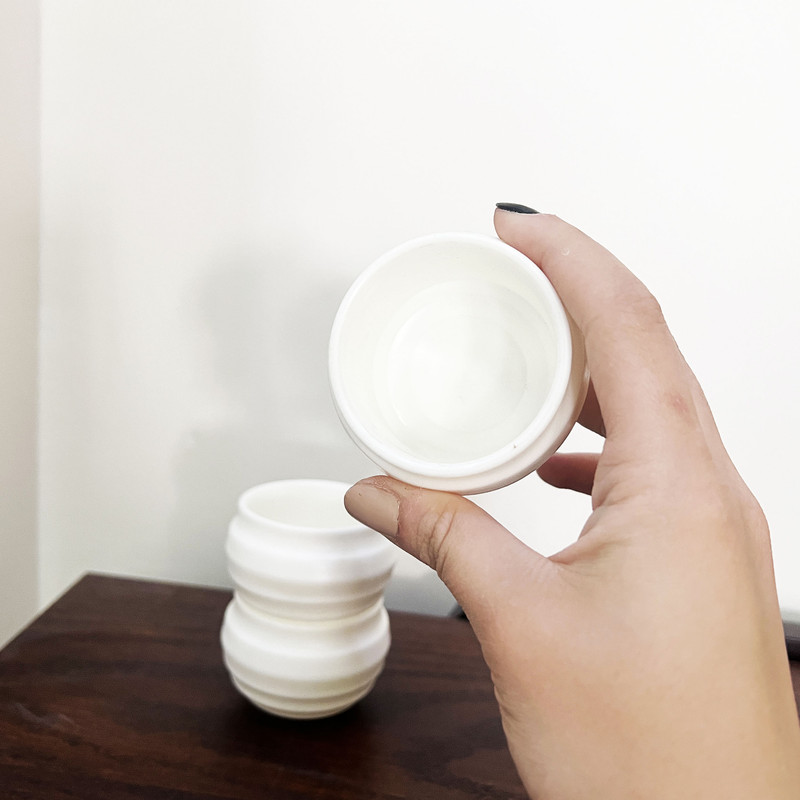 گلدان دکوری مدل حلقه ای مجموعه 3 عددی