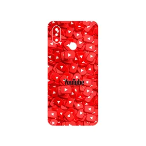 MAHOOT Youtube Cover Sticker for Xiaomi Mi 8