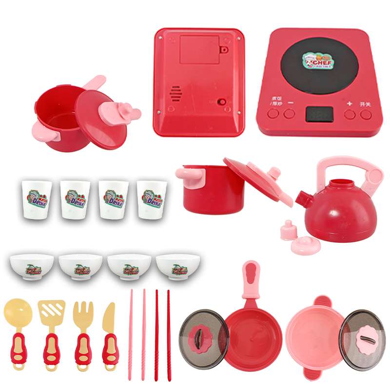ست اسباب بازی آشپزخانه کد 260066مجموعه 19 عددی