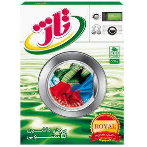 پودر ماشین لباسشویی تاژ مدل Royal Washing Machine بسته 500 گرمی