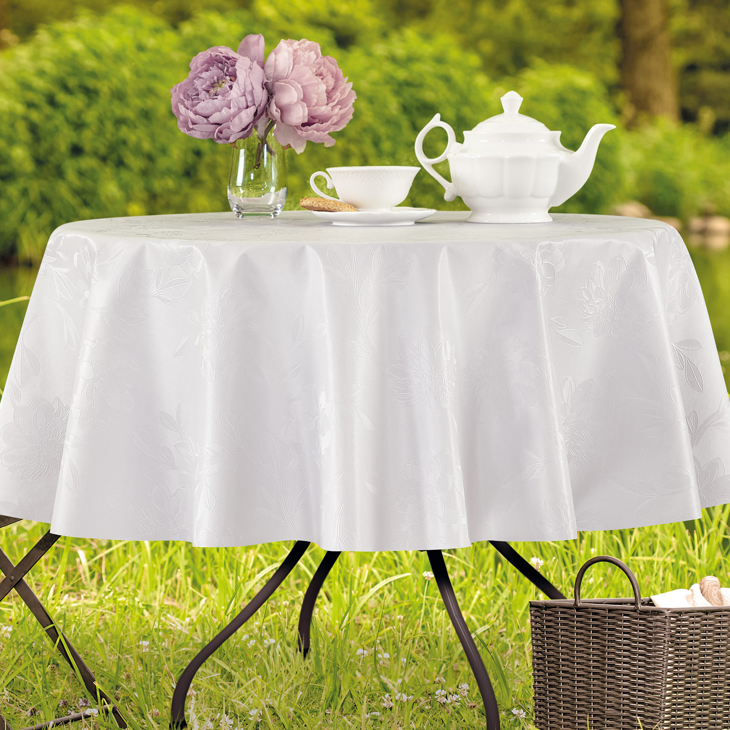 سفره شش نفره مادام کوکو مدل Rouen-R140.LILAK