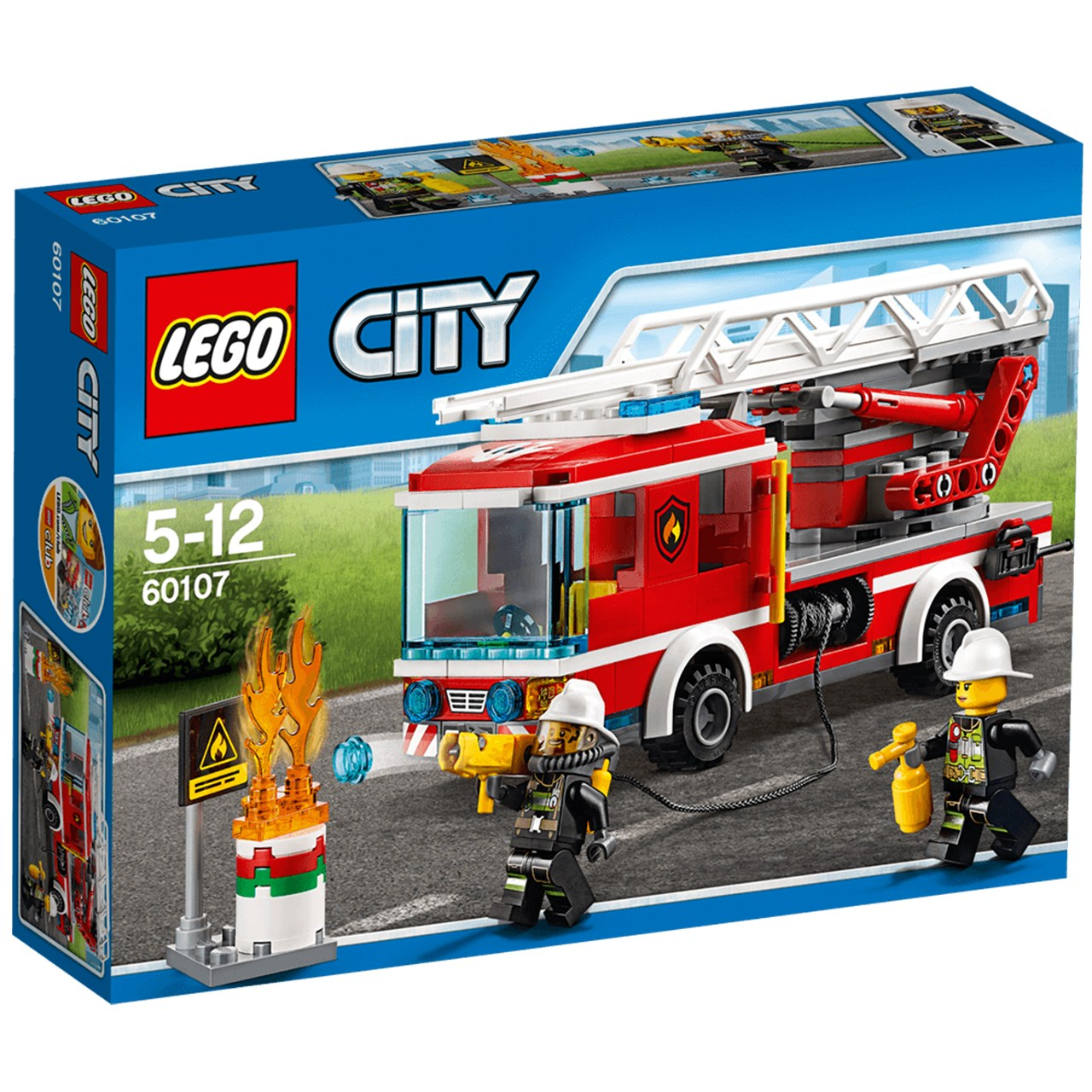 لگو سری City مدل Fire Ladder Truck 60107