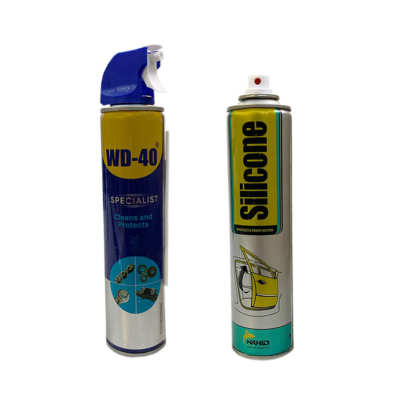 اسپری روان کننده و براق کننده ناهید مدل WD-40 حجم 300 میلی لیتر مجموعه دو عددی