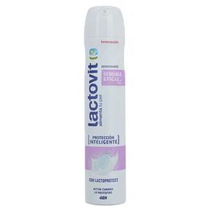 اسپری ضد تعریق زنانه لاکتویت مدل Sensitive Skin حجم 200 میلی لیتر