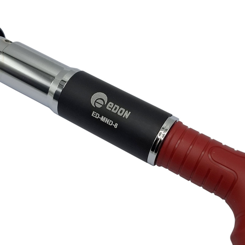 میخ کوب صنعتی ادون مدل ED _ MID_ 8 سایز 20- 50 میلی متر به همراه 20 عدد میخ چاشنی مجموعه 30 عددی