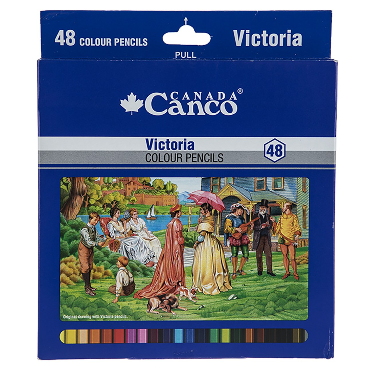 مداد رنگی 48 رنگ کنکو مدل Victoria