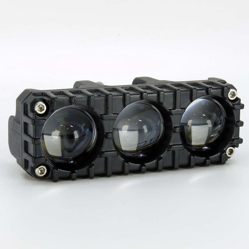 پروژکتور آفرود مدل سه لنز 80 وات کد 1798 - بسته 2 عددی