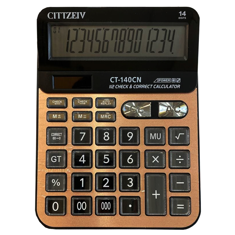 ماشین حساب مدل CITIZEIV CT-140CN