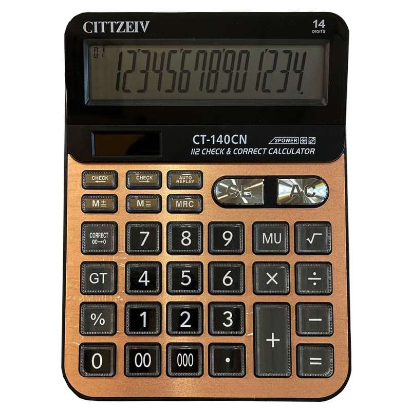 ماشین حساب مدل CITIZEIV CT-140CN ماشین حساب مدل CITIZEIV CT-140CN