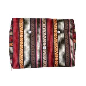 پشتی مدل سنتی لمه طرح جاجیم