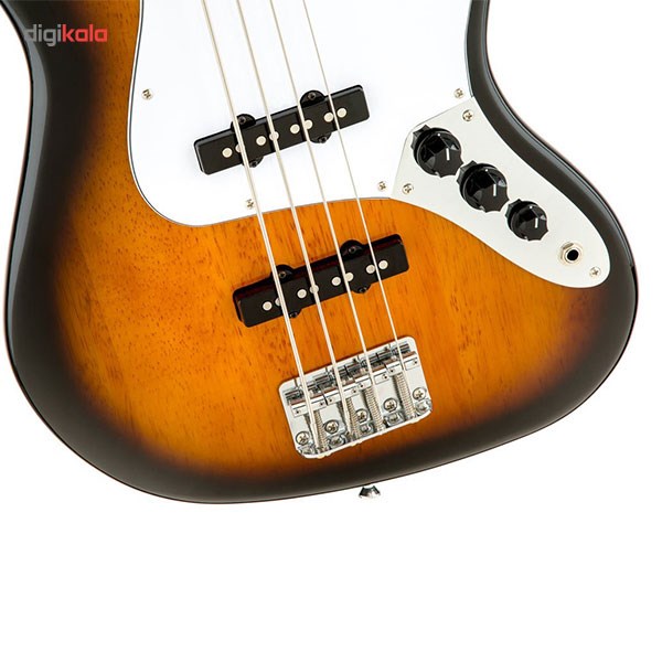 squier affinity jazz bass brown sunburst