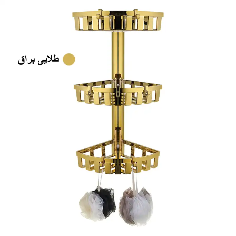 قفسه حمام موج مدل کنجی ارکیده