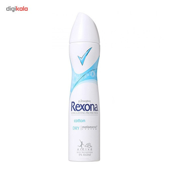 پک اسپری و رول ضد تعریق زنانه رکسونا مدل Cotton Dry