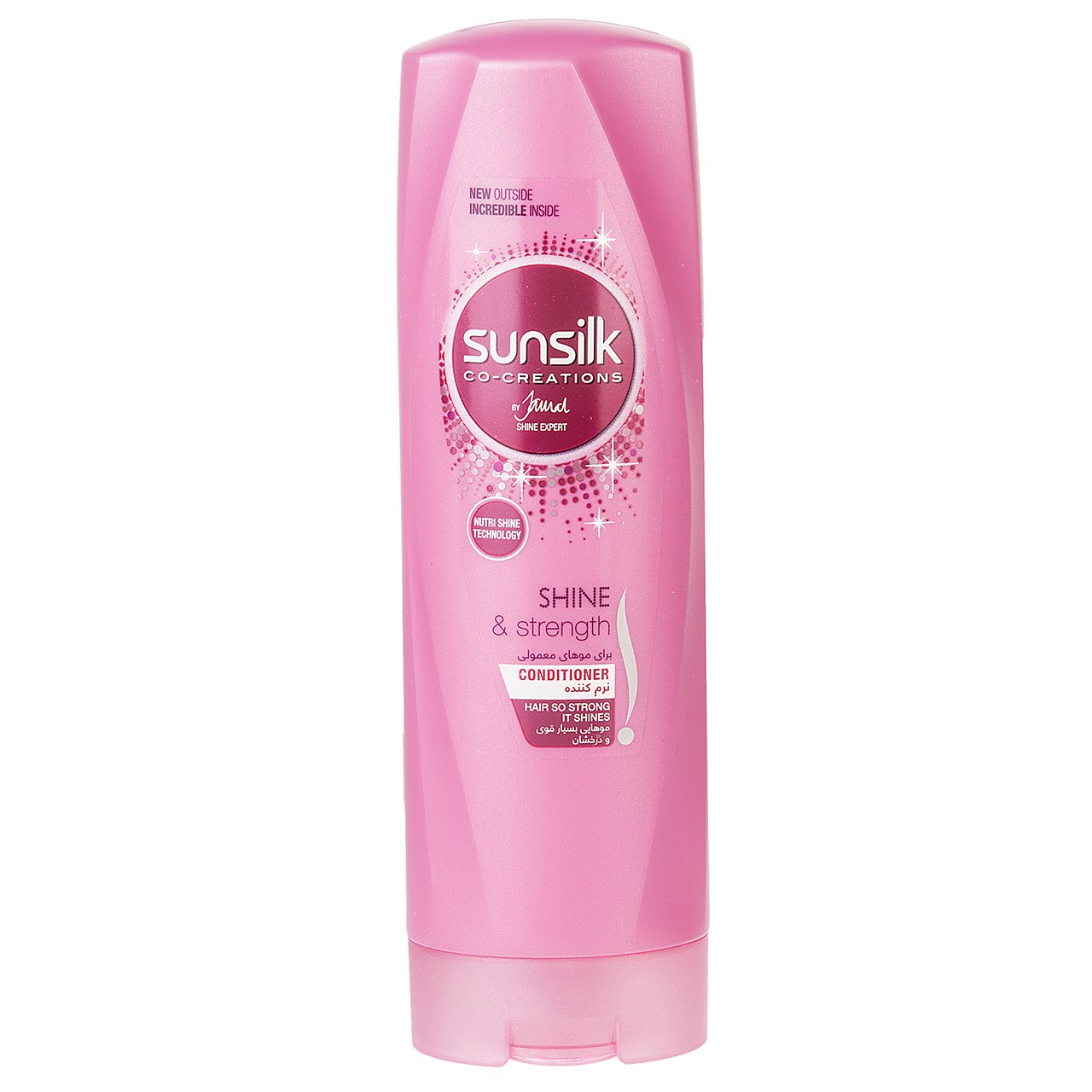 نرم کننده سان سیلک مدل Glowing Shine And Strength حجم 350 میلی لیتر