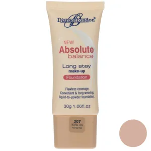 کرم پودر دایانا آف لاندن سری Absolute Balance مدل 703 Warm Tan