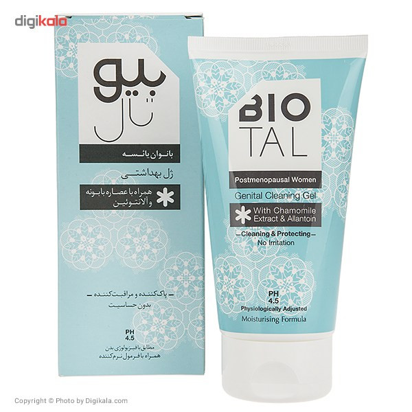 ژل شستشوی بانوان یائسه بیوتال