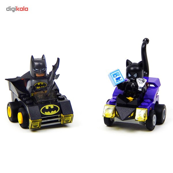 مشخصات، قیمت و خرید لگو سری Super Heroes مدل Mighty Micros Batman VS  Catwoman 76061 | دیجی‌کالا