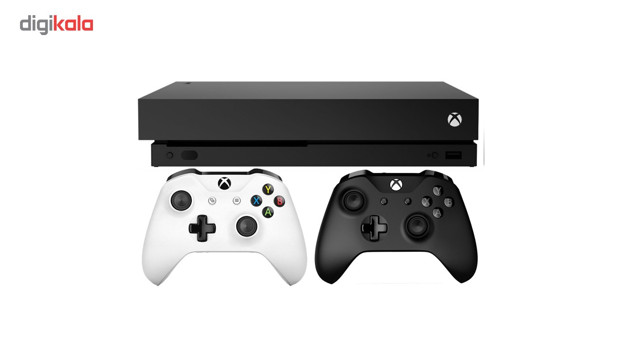 مجموعه کنسول بازی مایکروسافت مدل Xbox One X ظرفیت 1 ترابایت