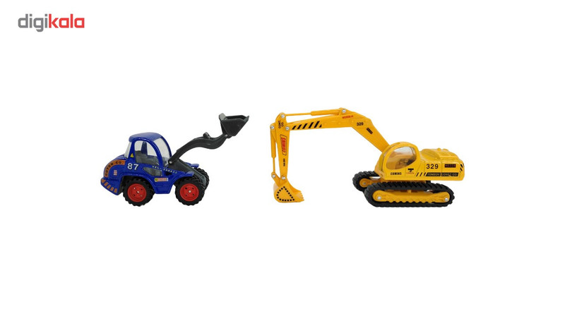 ست ماشین بازی هوی تراک مدل PT2073 کد KTM-040-1