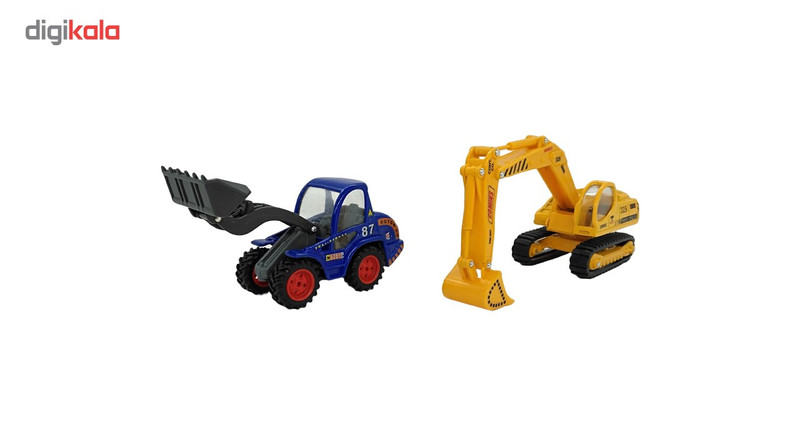 ست ماشین بازی هوی تراک مدل PT2073 کد KTM-040-1