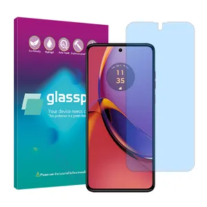 Glass pro Resistant anti-blue screen protector suitable for Motorola Moto G84